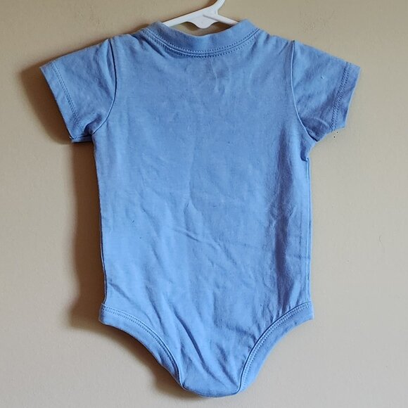 Cute Baseball 4th Of July Onesie Unisex Size 0-3 Months New - Picture 4 of 5